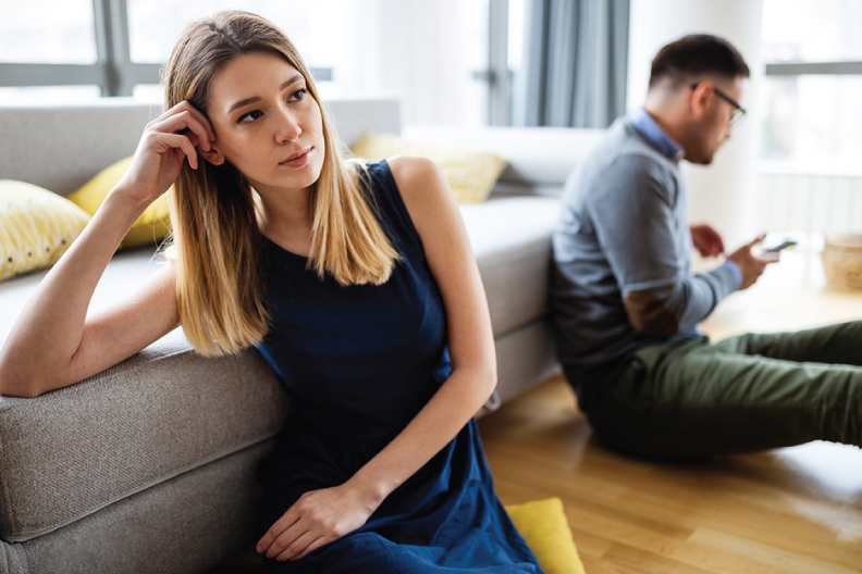 Can you be separated and live under the same roof?