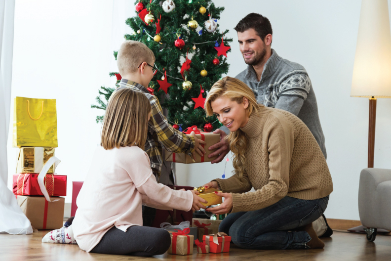 Preparing for Christmas the blended family way